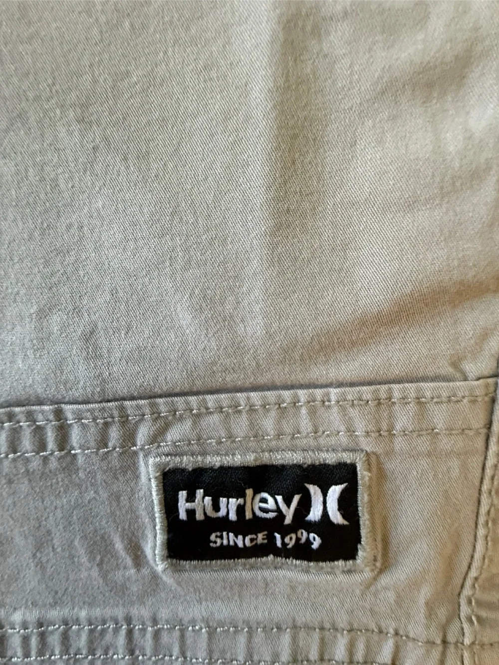 Mens Hurley Phantoms Natural Baja Volley Shorts. Small